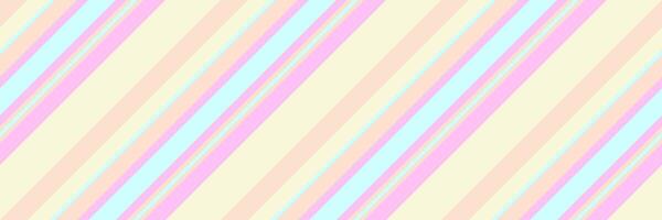 Soft pastel diagonal stripes create a dreamy, whimsical background perfect for websites, branding, packaging, or social media. vector