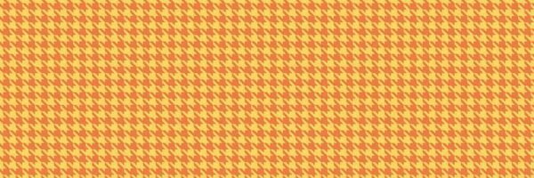 Vibrant orange and yellow houndstooth pattern. Perfect for textile design, fashion, website backgrounds, or any project needing a stylish and energetic texture. vector