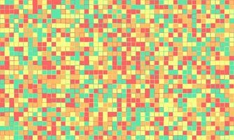 Vibrant mosaic of pastel squares. Abstract background ideal for website banners, presentations, or textile designs. Represents diversity, data visualization, or modern artistry. vector