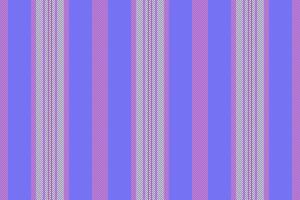Vibrant vertical stripes in shades of purple and lavender create a sophisticated yet playful textile pattern. vector