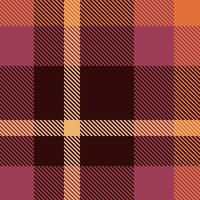 2025 tartan texture background, black plaid pattern fabric. Indoor seamless check textile in dark and red colors. vector