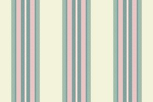 Elegant pastel pink and teal stripes on a creamy background. This seamless pattern evokes a sense of calm and sophistication, perfect for textile designs, website backgrounds, or stationery. vector