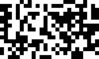 Abstract black and white pixel art background. Ideal for modern design projects, website banners, or techthemed visuals. vector