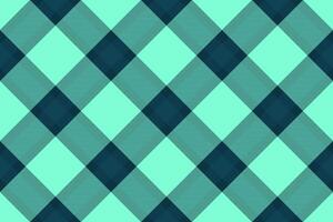 Seamless aqua and teal plaid pattern. Perfect for textile design, website backgrounds, or crafting projects. This vibrant, geometric design offers a fresh, modern feel with a touch of classic charm. vector