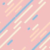 Pastel pink background with diagonal lines in soft blue, cream, and peach. A cheerful, minimalist design perfect for branding, websites, or social media. Evokes feelings of serenity and playfulness. vector