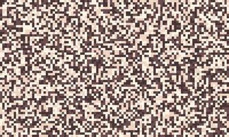 Abstract pixelated texture in muted browns and beige. Ideal for backgrounds, website design, or modern art projects. vector