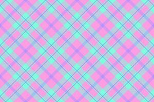 Sweet pastel plaid pattern. Perfect for backgrounds, textiles, and playful designs. This soft, cheerful image evokes feelings of happiness and femininity. vector