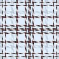 Elegant light blue and brown plaid pattern. Perfect for textile design, fashion, websites, or any project needing a sophisticated and timeless texture. vector