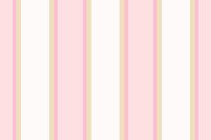 Scenery vertical texture stripe, victorian fabric pattern background. Tee textile seamless lines in light and pink colors. vector
