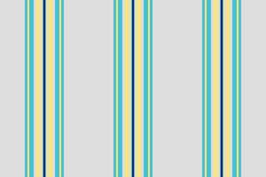 Vibrant vertical stripes in teal, pale yellow, and navy on a light gray background. Perfect for textile design, website backgrounds, or stationery. vector
