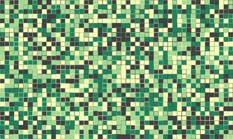 Abstract green and beige pixelated mosaic pattern. Perfect for website backgrounds, digital art, modern design, and textile prints. vector