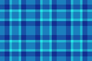 Vibrant blue and turquoise plaid pattern. Perfect for textile design, website backgrounds, or creating a calming, stylish aesthetic. vector