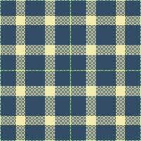 Elegant teal and pale yellow plaid pattern. Perfect for textile design, website backgrounds, or packaging. Subtle texture adds visual interest. vector