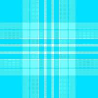 Vibrant turquoise and white plaid pattern. Perfect for textile design, website backgrounds, or fashion projects. Clean lines and a refreshing color palette evoke feelings of calmness and summer. vector