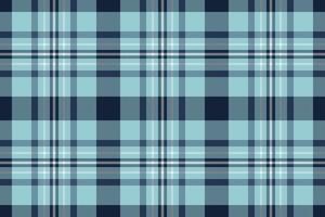 Seamless pastel blue and navy plaid pattern. Elegant and versatile, perfect for textile design, website backgrounds, or stationery. vector