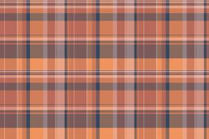 Harmony plaid texture seamless, club fabric background textile. Fluffy tartan pattern check in red and cyan colors. vector