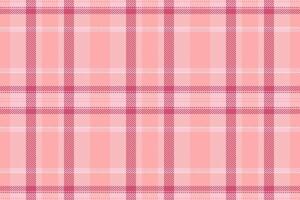 Soft pink and coral plaid pattern. Perfect for textile design, website backgrounds, or scrapbooking. This delicate, romantic texture evokes feelings of warmth and comfort. vector
