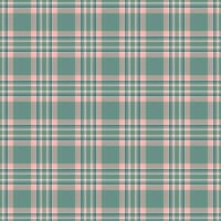 Paint plaid fabric tartan, sketch check seamless. Comfortable texture pattern textile background in pastel and red colors. vector