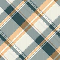 Warp fabric pattern , size tartan textile check. Selection seamless plaid texture background in white and dark slate gray colors. vector
