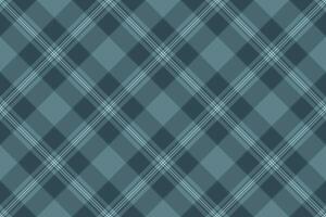 Expressive plaid background, business seamless tartan pattern. Infant fabric check texture textile in cyan and light colors. vector