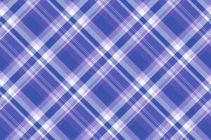 Expensive background seamless, carpet texture check tartan. Valentine textile pattern fabric plaid in blue and light colors. vector