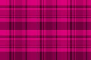 Wear textile texture pattern, colourful fabric tartan seamless. Marketing check plaid background in pink color. vector