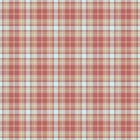 Micro fabric background textile, december pattern plaid tartan. Symmetry seamless texture check in light and red colors. vector