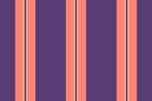 Volume textile texture , delicate fabric lines seamless. Advertising vertical pattern stripe background in violet and salmon colors. vector