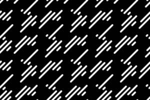 Abstract geometric seamless pattern. Bold white lines on a black background create a dynamic, modern design. Perfect for backgrounds, textiles, or website design. vector