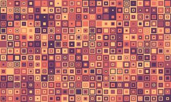Abstract geometric pattern of variedsized squares in warm earthy tones. Perfect for backgrounds, textures, or website design. Evokes feelings of warmth, complexity, and subtle movement. vector