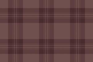 Subtle brown plaid pattern, ideal for backgrounds, textiles, or website designs. vector