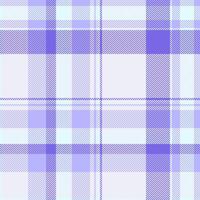 Elegant pastel purple and white plaid pattern. Perfect for textile design, fashion, websites, and branding. Subtle texture adds visual interest. Evokes feelings of serenity and sophistication. vector