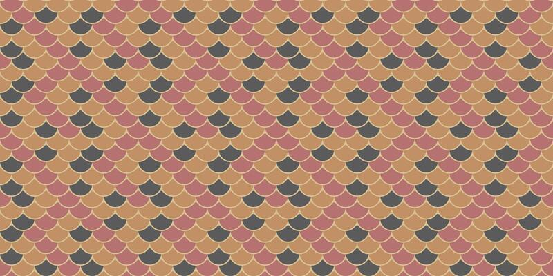 Abstract geometric seamless pattern. Elegant, repeating scale design in muted rose, beige, and gray tones. Ideal for textiles, website backgrounds, and branding.