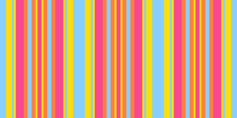 Vibrant vertical stripes in pink, yellow, and light blue create a cheerful, playful pattern. Perfect for backgrounds, textile designs, or summerthemed projects.