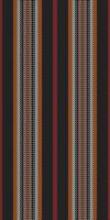 Ree textile stripe, place seamless background vertical. Cedding texture pattern fabric lines in black and white colors. vector
