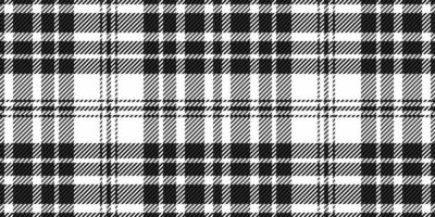 Stylish black and white plaid pattern. Perfect for textile design, website backgrounds, or fashion projects. This classic design offers a timeless elegance and versatility. vector