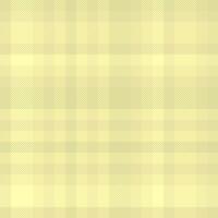 Seamless plaid pattern in soft yellow hues. Classic texture for backgrounds, textiles, or digital designs. Evokes warmth, comfort, and subtle elegance. vector