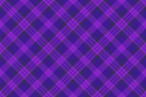 Vibrant purple and dark purple plaid pattern. Perfect for textiles, fashion, web design, and branding projects. vector