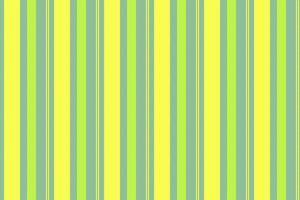 Cheerful striped pattern featuring yellow, lime, and grey vertical lines. Ideal for backgrounds, textiles, and design projects needing a lively and fresh aesthetic. vector