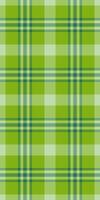 Vibrant lime green plaid pattern. Perfect for textile design, website backgrounds, or crafting projects. This seamless texture offers a fresh, springlike aesthetic. vector
