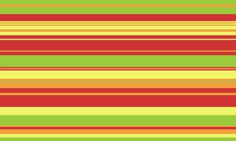 Vibrant horizontal stripes in red, green, yellow, and orange create a cheerful, dynamic pattern. Perfect for backgrounds, textiles, websites, or any project needing a playful, energetic vibe. vector