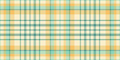 Soft pastel plaid pattern in yellow, teal, and cream. Perfect for backgrounds, textiles, or website designs. This calming and versatile image evokes feelings of spring, comfort, and gentle elegance. vector