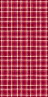 Crease check texture seamless, outline tartan pattern. Advertisement fabric textile plaid background in pink and orange colors. vector