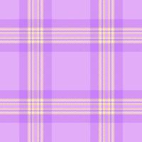 Elegant pastel purple and cream plaid pattern. Perfect for textile design, website backgrounds, or stationery. This soft, subtle texture evokes feelings of calm and sophistication. vector