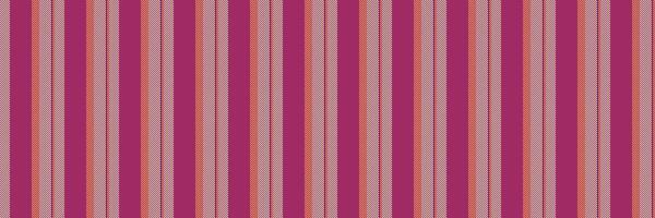 Sixed background textile texture, perfection stripe pattern . Sachinery vertical fabric lines seamless in pink and light colors. vector