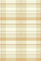 Mixed pattern tartan texture, creation textile fabric seamless. Colourful plaid check background in light and orange colors. vector