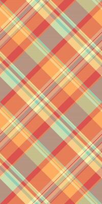 Vibrant diagonal plaid pattern in warm autumnal tones. Perfect for textile design, fashion, or website backgrounds. This cheerful, textured image evokes feelings of warmth and comfort.