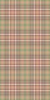 Subtle pastel plaid pattern in peach, green, and cream. Perfect for textile design, backgrounds, or website textures. Evokes feelings of warmth, comfort, and rustic charm. vector