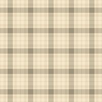 Classic tartan plaid pattern in soft beige and brown hues. Traditional, cozy texture for backgrounds, apparel, and design projects. Versatile, timeless design. vector