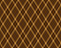 Elegant brown and beige diagonal plaid pattern. Perfect for textile design, website backgrounds, or autumnal themed projects. This seamless texture evokes warmth and sophistication. vector